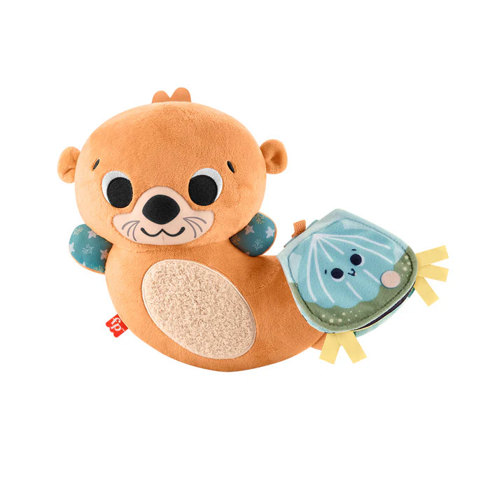 Fisher-Price 2-In-1 Rockin&#39; Tummy Time Otter