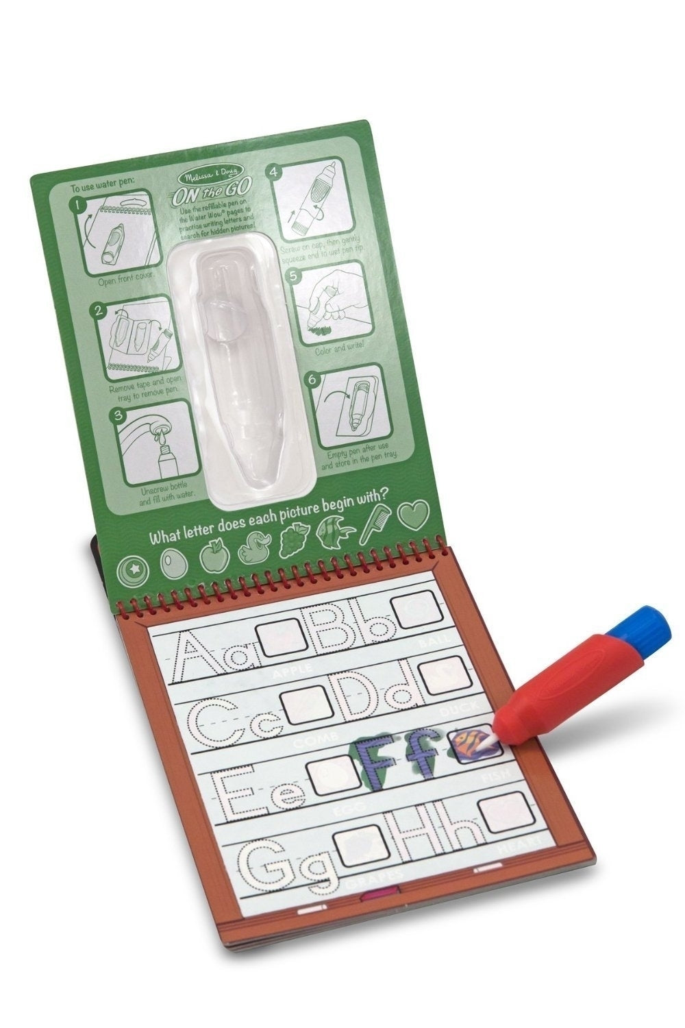 M&amp;D5389 Water Wow Alphabet Letters