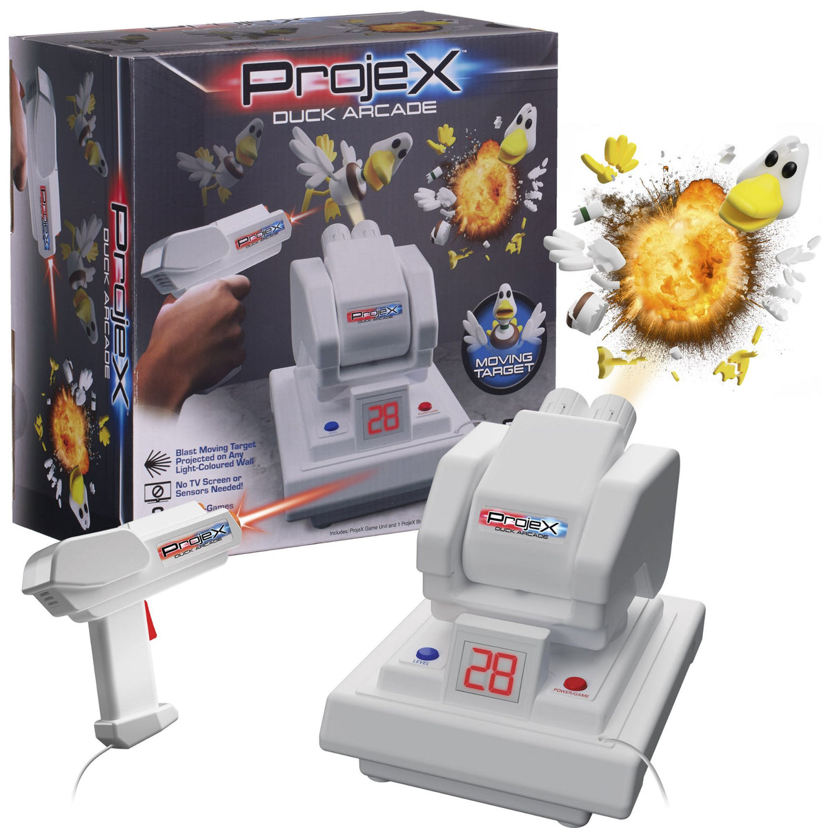 Projex Duck Arcade Game - Req 4AA Batteries