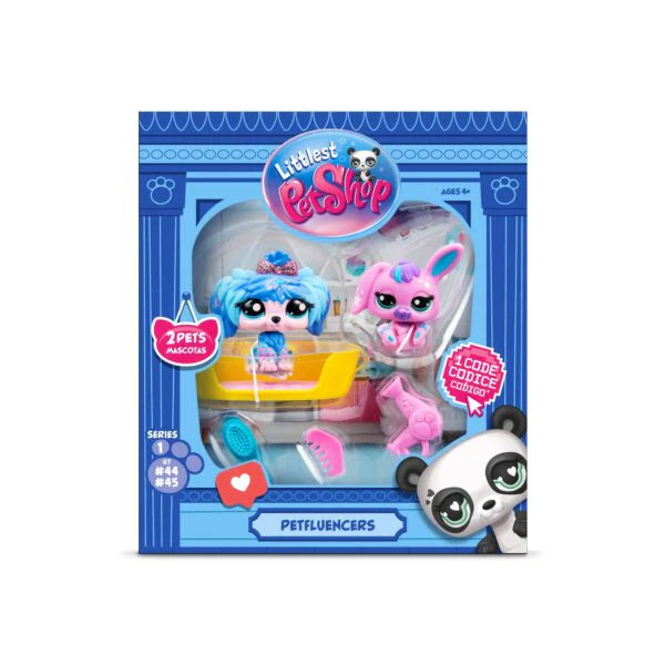 Littlest Pet Shop S1 Petfluencer Pairs #48 and #49