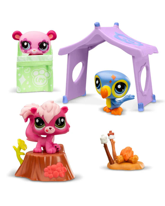 Littlest Pet Shop Camping Play Pack Playset
