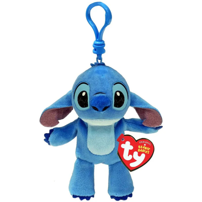 TY Beanie Babies Clip On - Disney STITCH