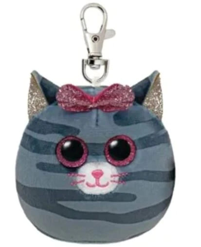 TY Squishy Beanies Cat KIKI Clip On