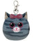 TY Squishy Beanies Cat KIKI Clip On