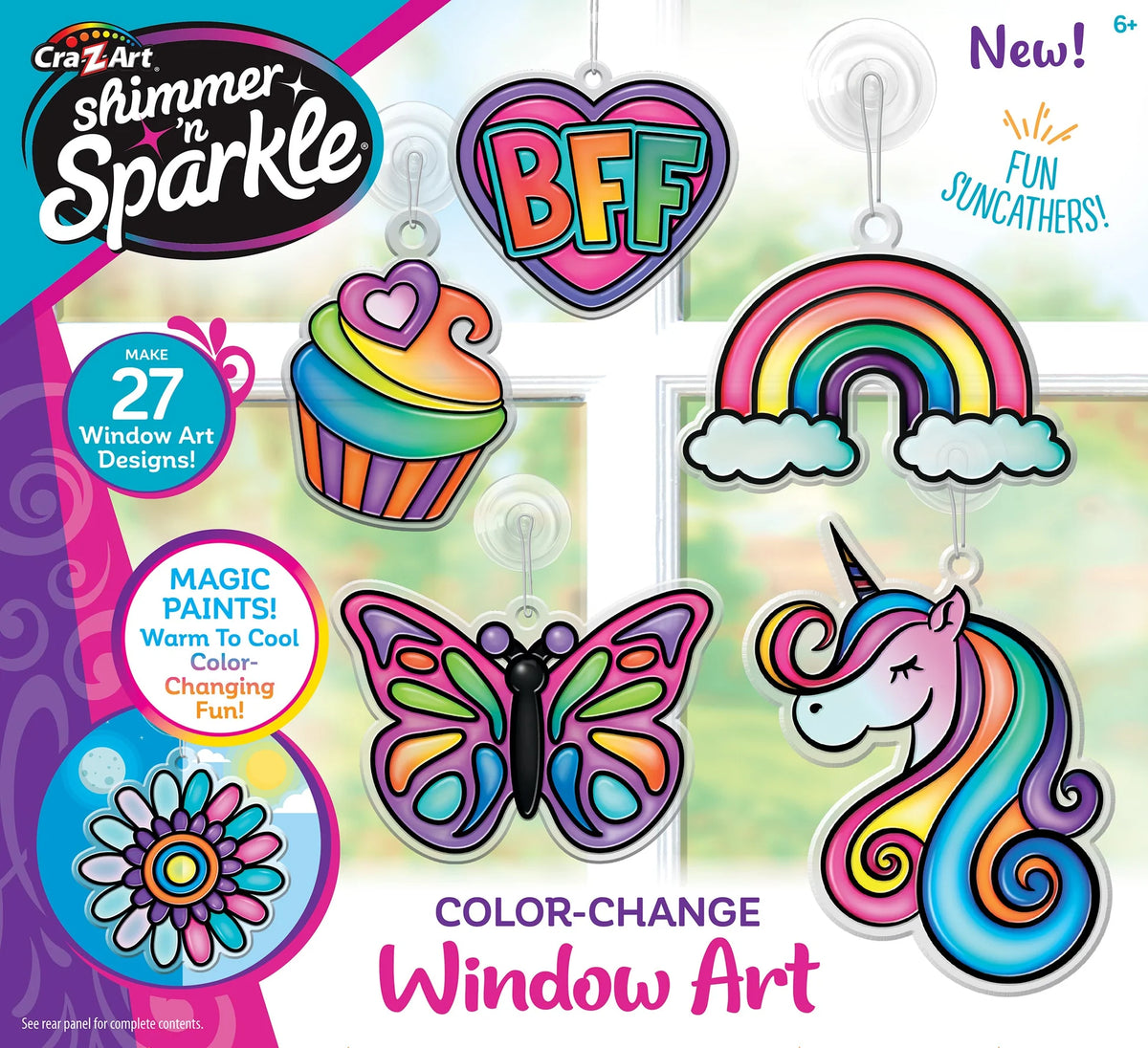 Shimmer N Sparkle Colour Change Window Art