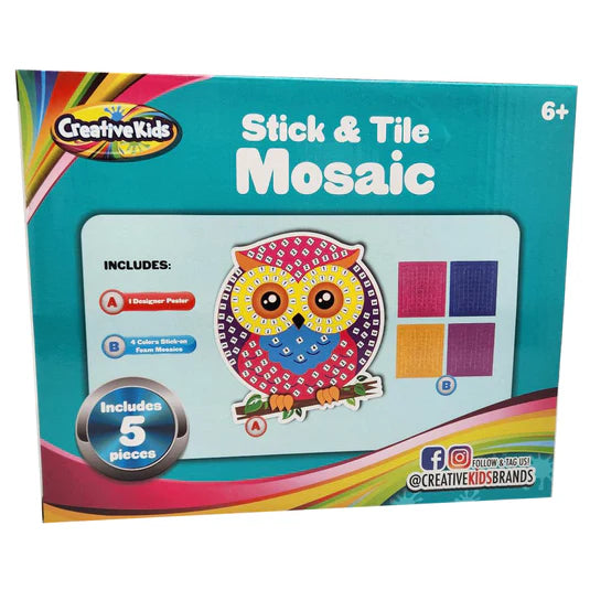Creative Kids Stick &amp; Tile Mosaic