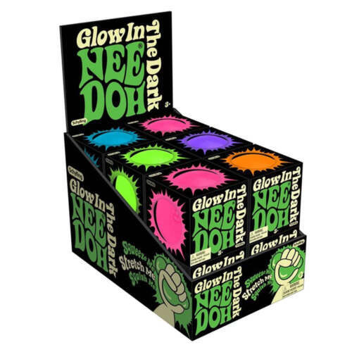 Schylling Nee Doh Glow In The Dark Asstd Colours