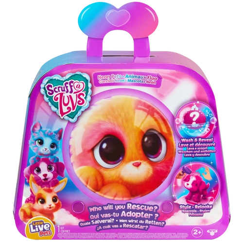 Little Live Pets Scruff A Luvs Neon Pets S11