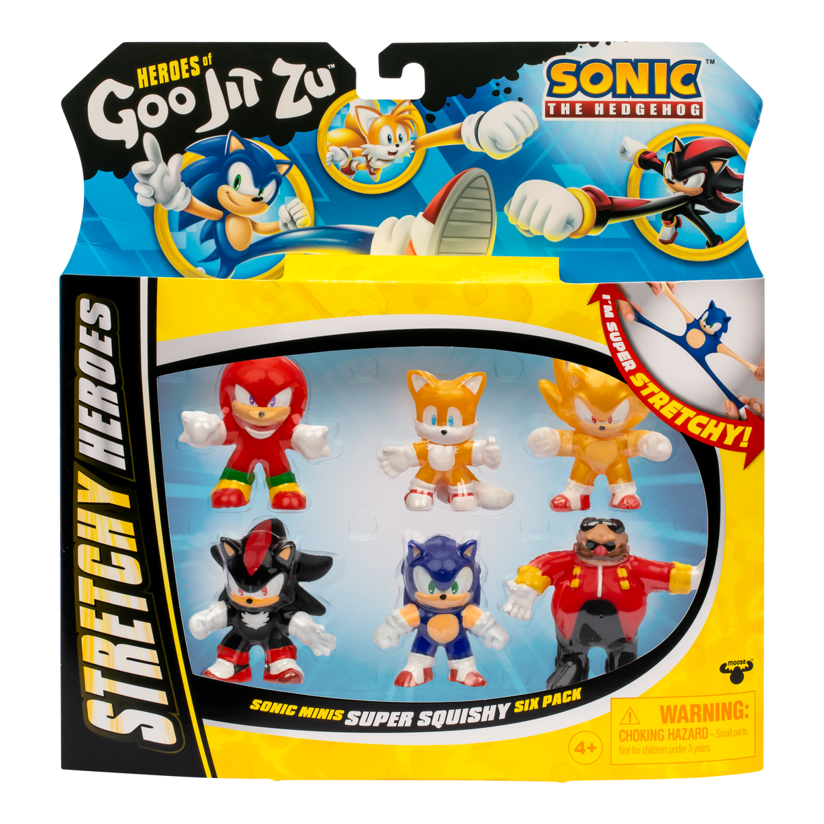 Goo Jit Zu Sonic S4 Mini 6pk