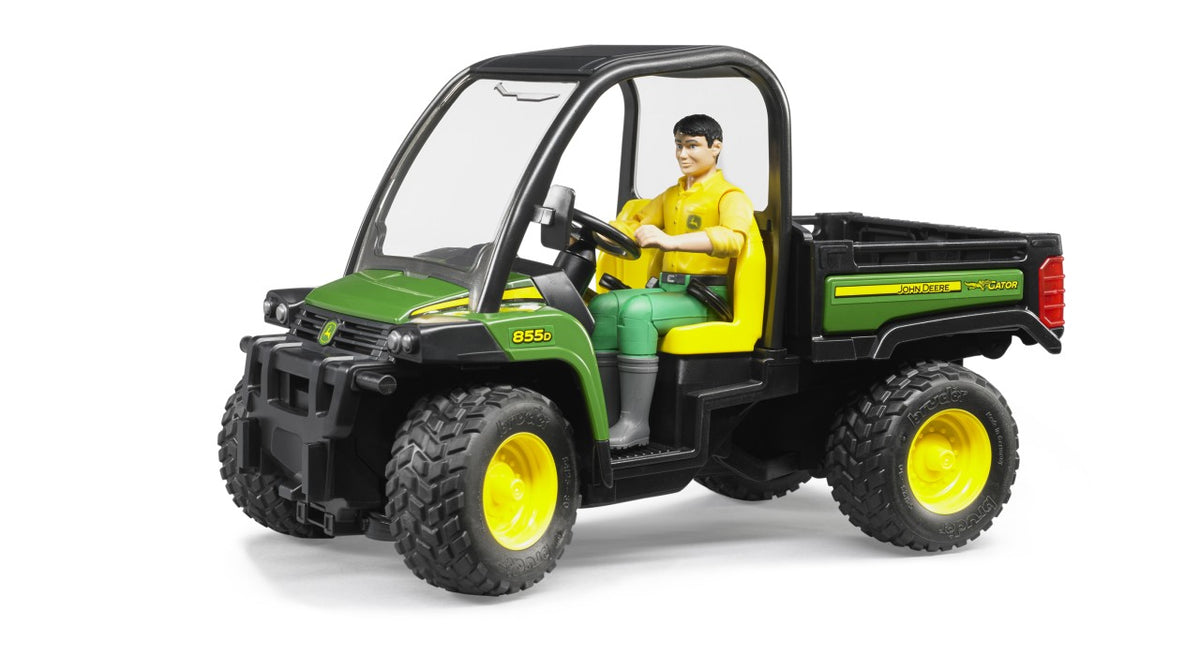 Bruder 02490 1:16 John Deere Gator XUV 855D with Driver