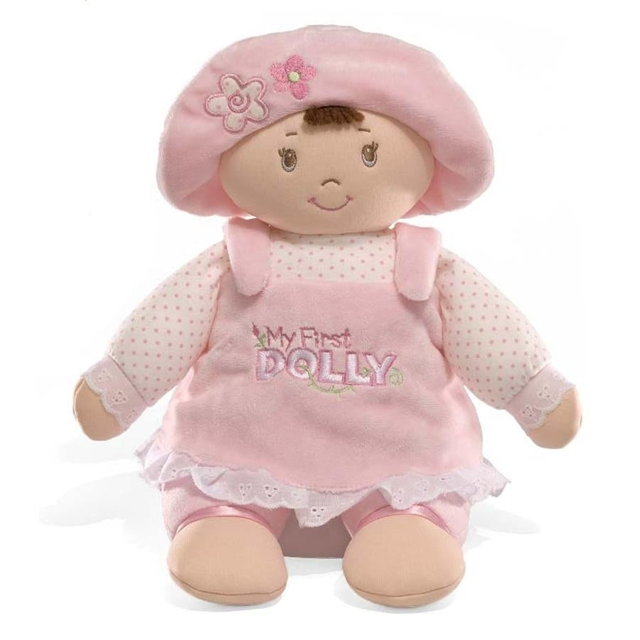 GUND  BABY My First Dolly Brunette 33cm