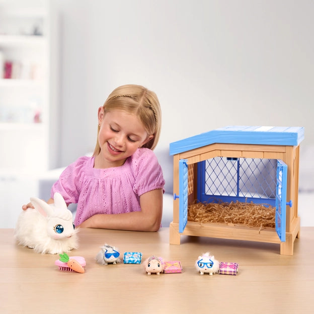 Little Live Pets Mama Surprise S3 Bunny Playset Req 6 AAA Batteries