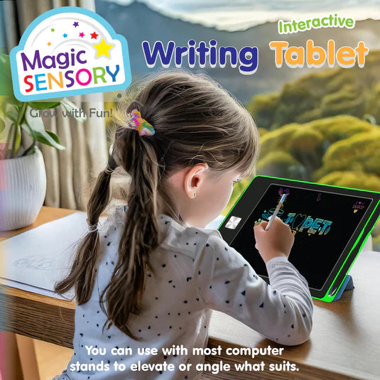 Magic Sensory LCD Interactive Writing Tablet USB Re-chargeable Draw &amp; Doodle Green