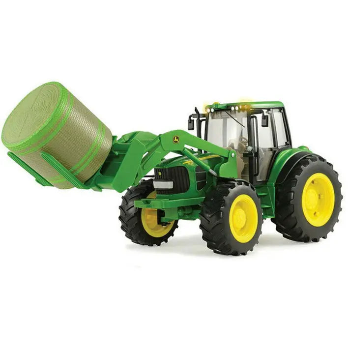 BIG FARM John Deere 7330 Tractor with Bale Loader