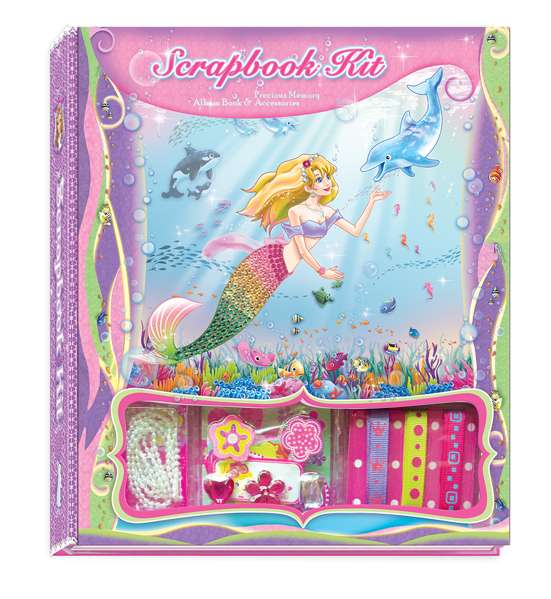 Scrapbook Kit Make Your Own Mermaid Design