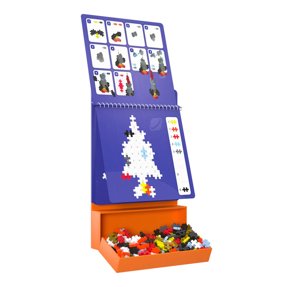 Plus Plus Puzzle By Number Activity Pad - Space