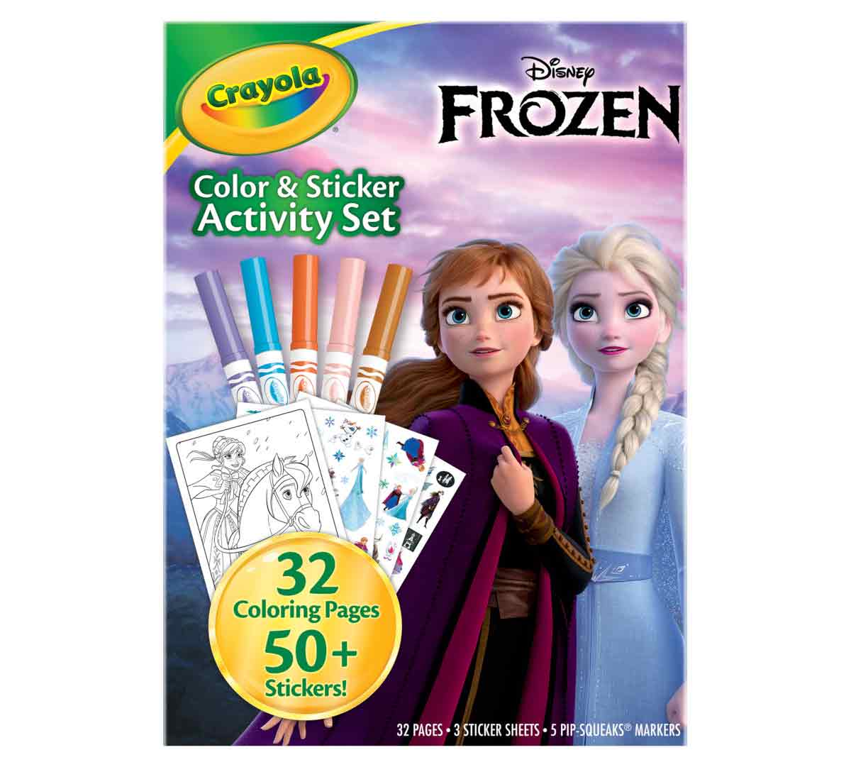 Crayola Color & Sticker Activity Set DISNEY FROZEN