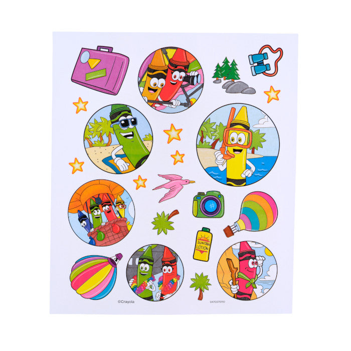 Crayola Colour &amp; Activity Set World's Favourite Colours