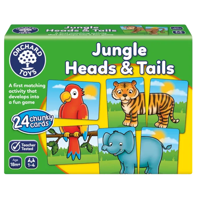 Orchard Toys Jungle Heads &amp; Tails Game