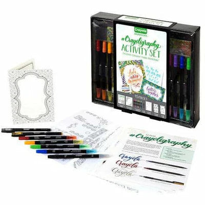 Crayola Signature Crayoligraphy Hand Lettering Activity Set