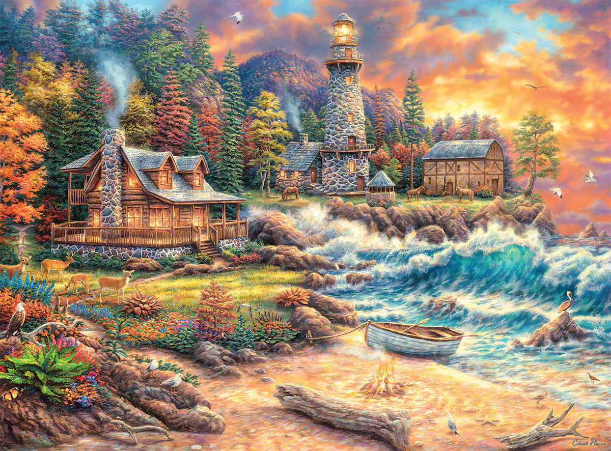 Crown Landscape Series Providence by the Sea 1000pc Puzzle