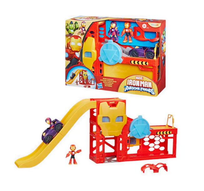 Ironman & His Awesome Friends Garage Playset