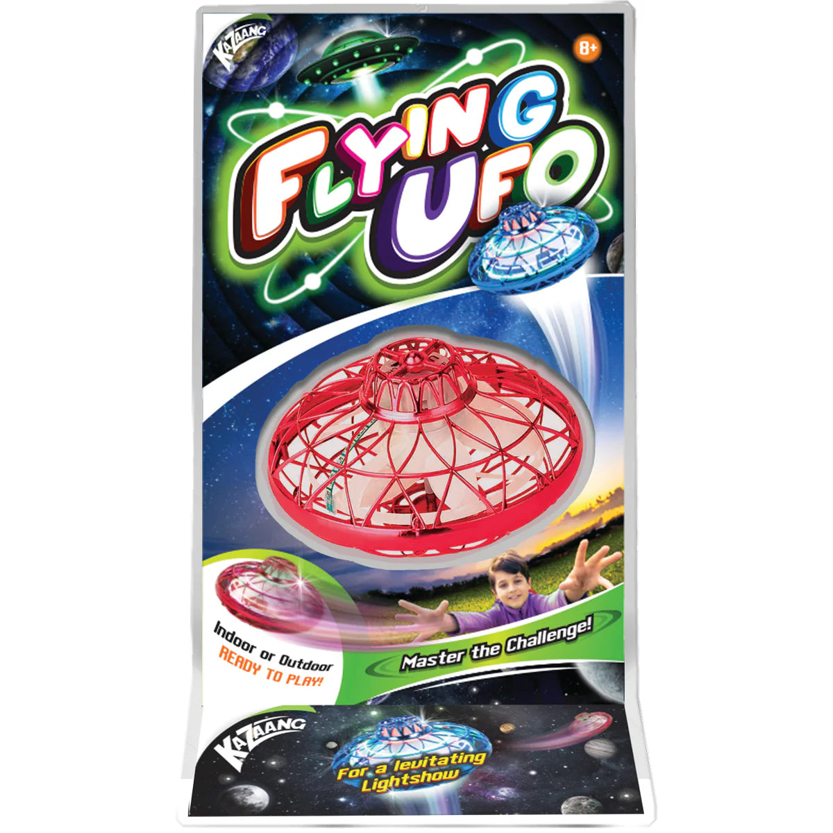 Kazaang Flying UFO Red
