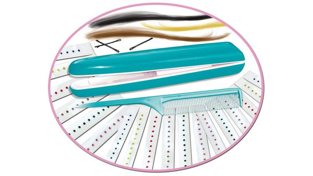 Small World Fashion Top Chic Rainbow Hair Styling Device