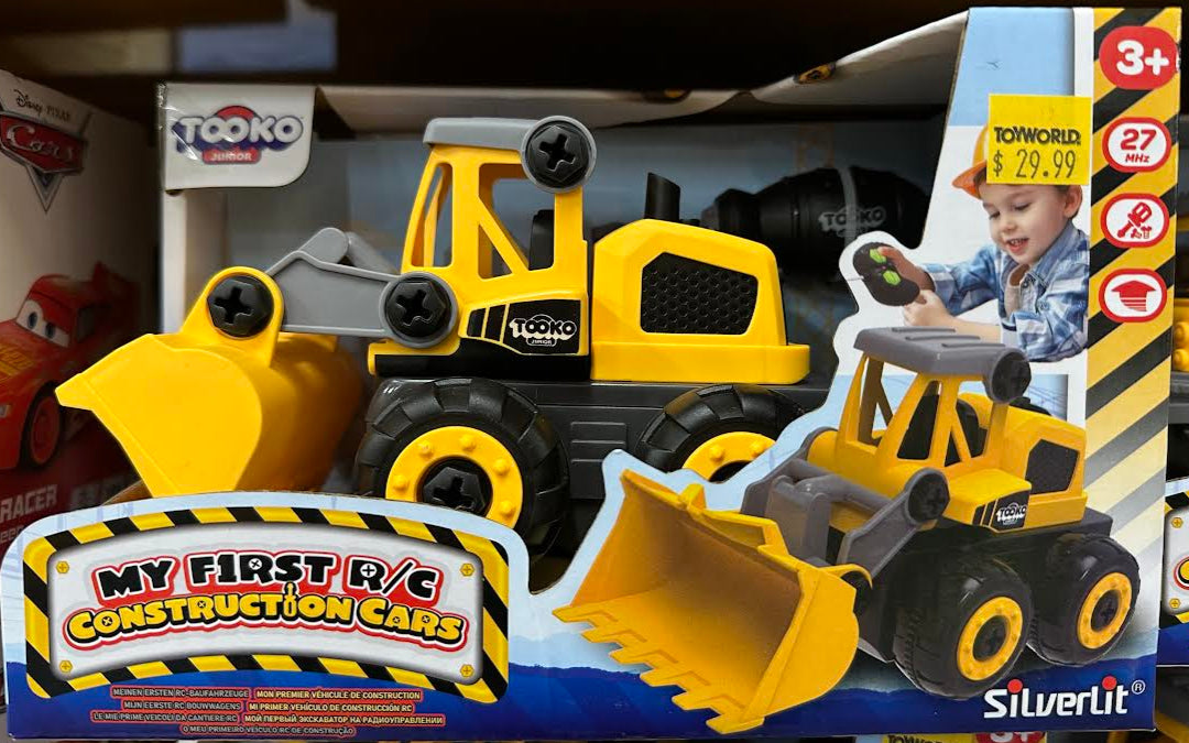 TOOKO My First R/C Construction Cars - Bulldozer req 4 x AA batteries