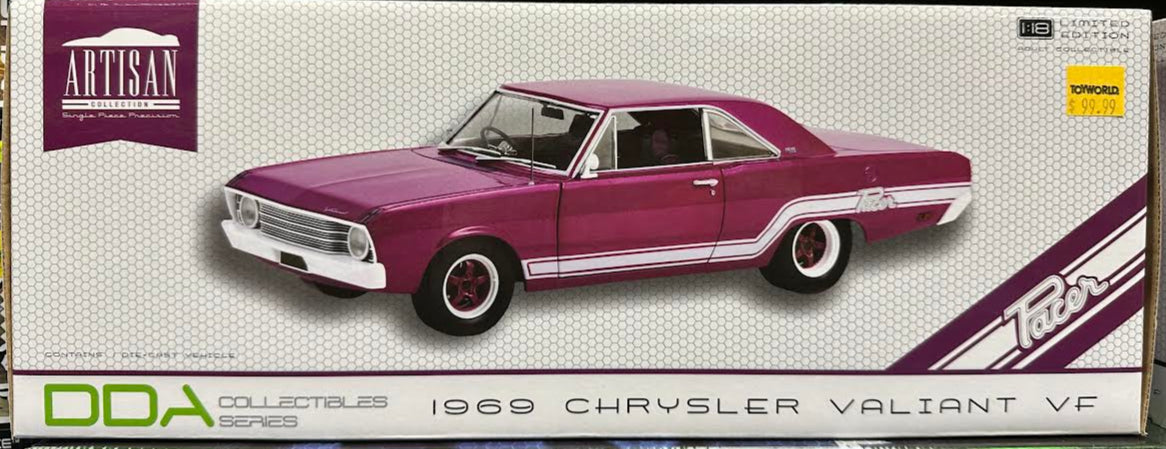 1/18 1969 Chrysler Valiant VF Magenta