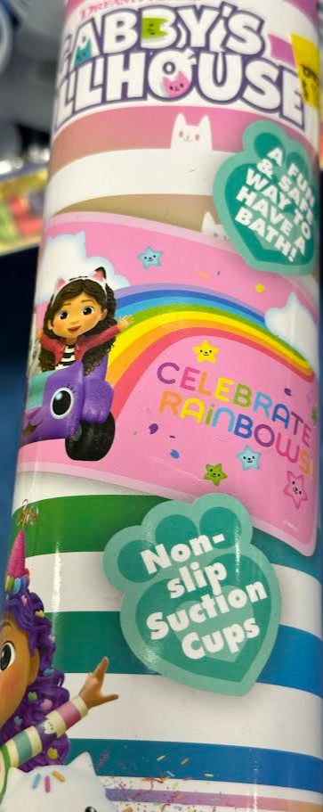 Bath Mat Gabby's Dollhouse - Celebrate Rainbows