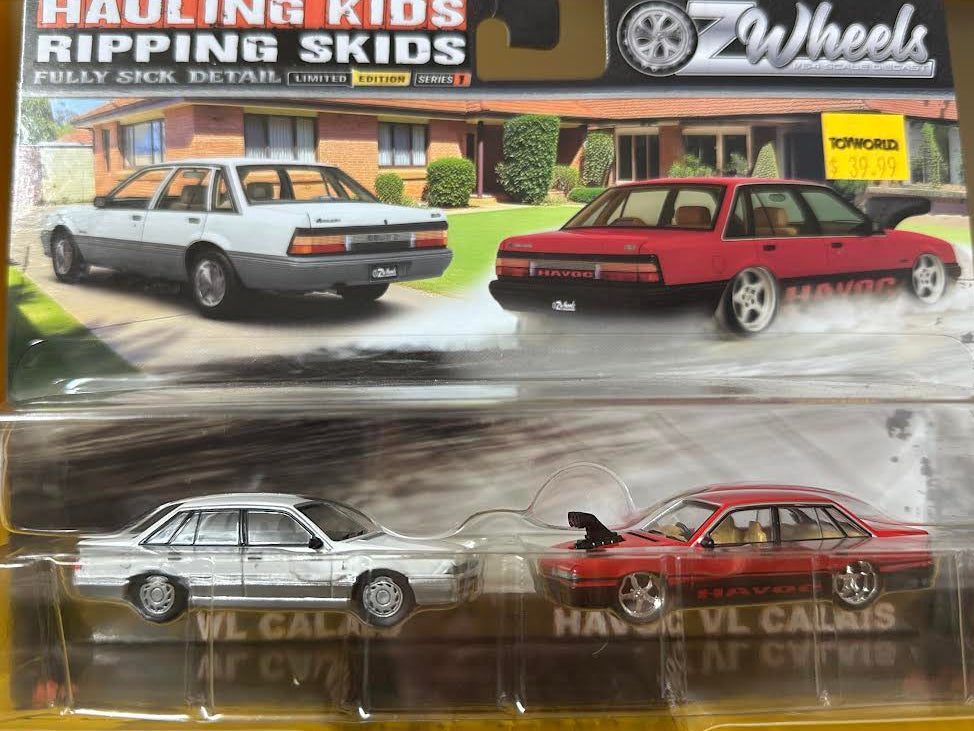 Oz Wheels Hauling Kids Ripping Skids - VL CALAIS Twin Pack 2/4