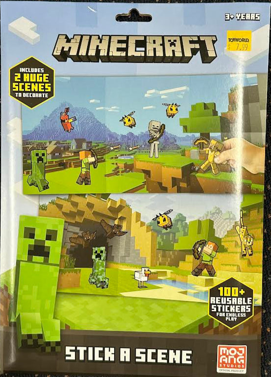 Minecraft Stick A Scene