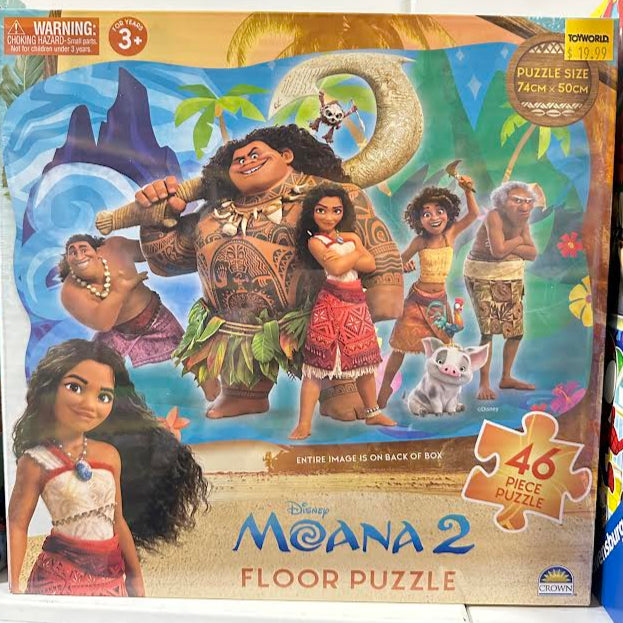 Disney Moana 2 46pc Floor Puzzle