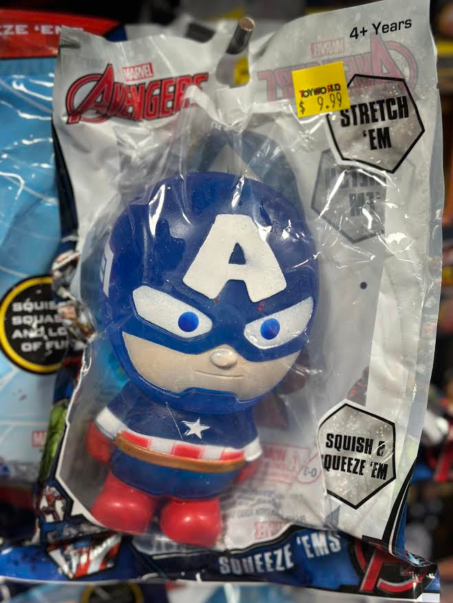 Licenced Marvel Squeezems Assorted