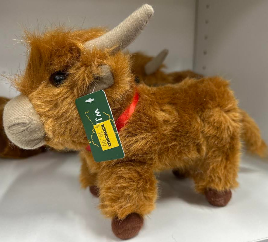 Plush Highland Cow 20cm