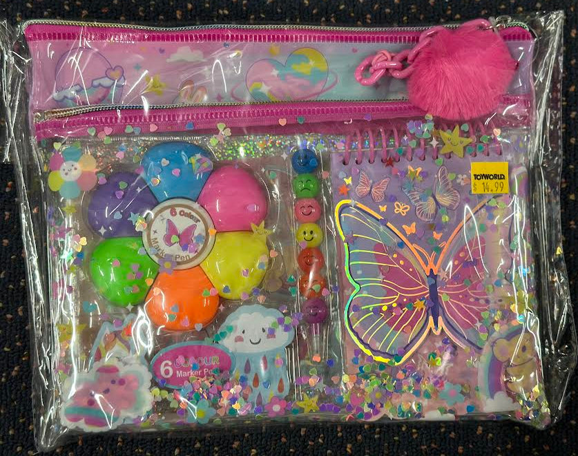 Colourful Creations Stationery Pencil Case Set