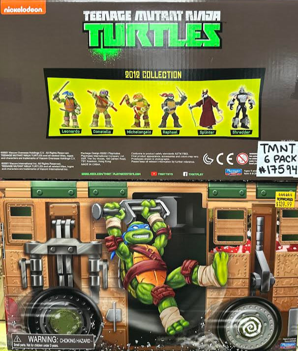 TMNT 6pack Set 2012 Figures