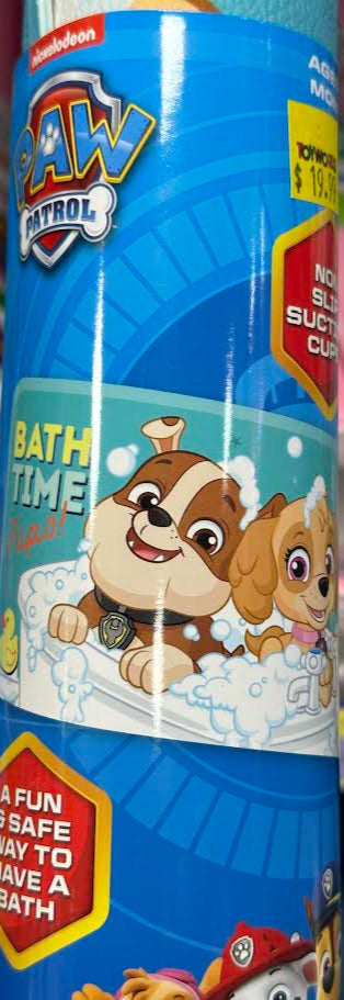 Bath Mat Paw Patrol - Bath Pups Rubble &amp; Skye