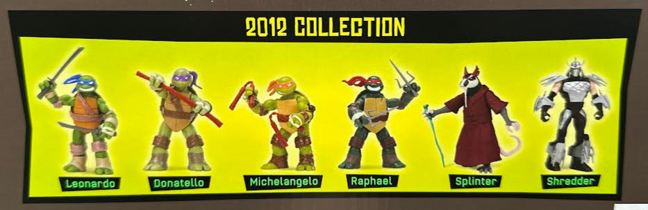 TMNT 2012 Basic Figures Assorted Figures