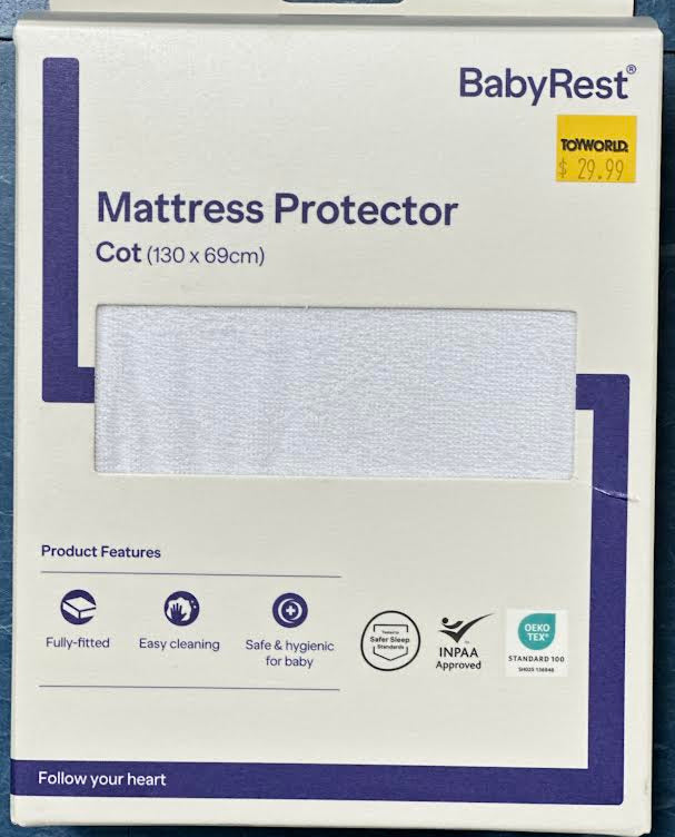 Babyrest Waterproof Mattress Protector 1300X690