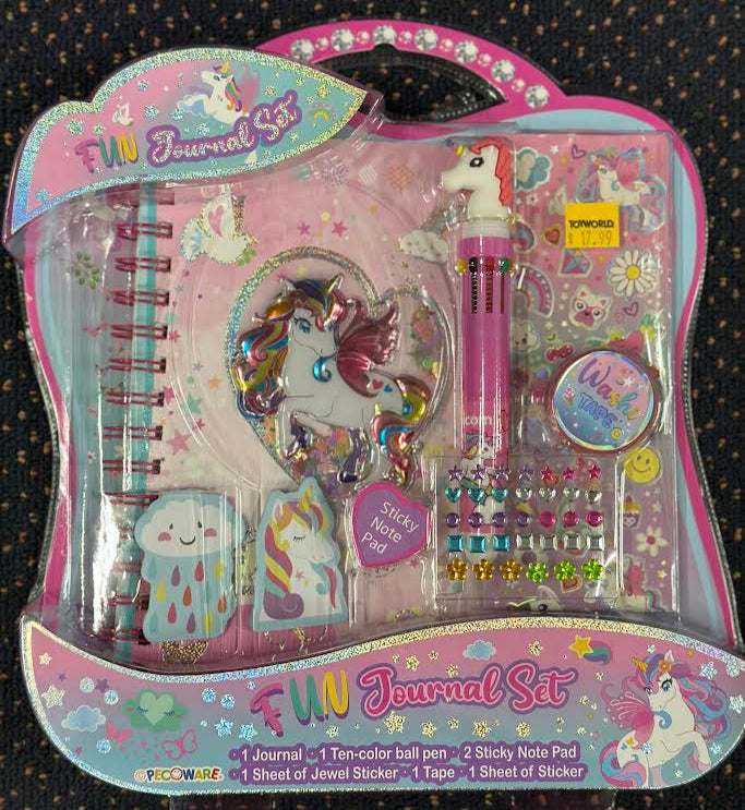 FUN Journal Set Unicorn Design