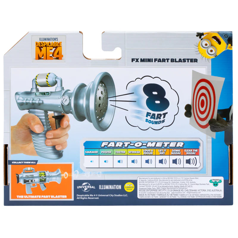 Despicable Me 4 Minions SFX Mini Fart Blaster