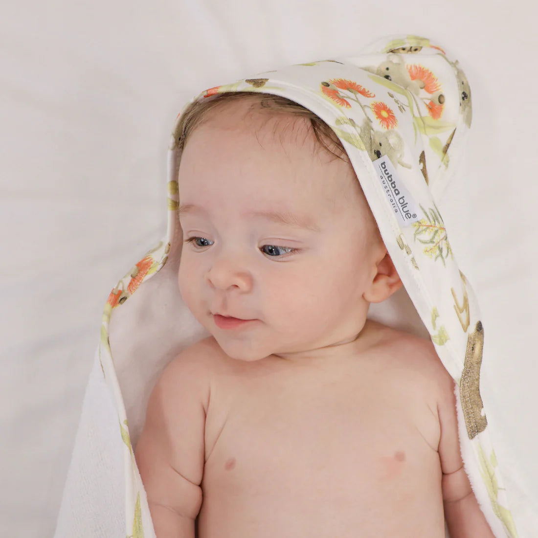Bubba Blue Aussie Animals Hooded Towel