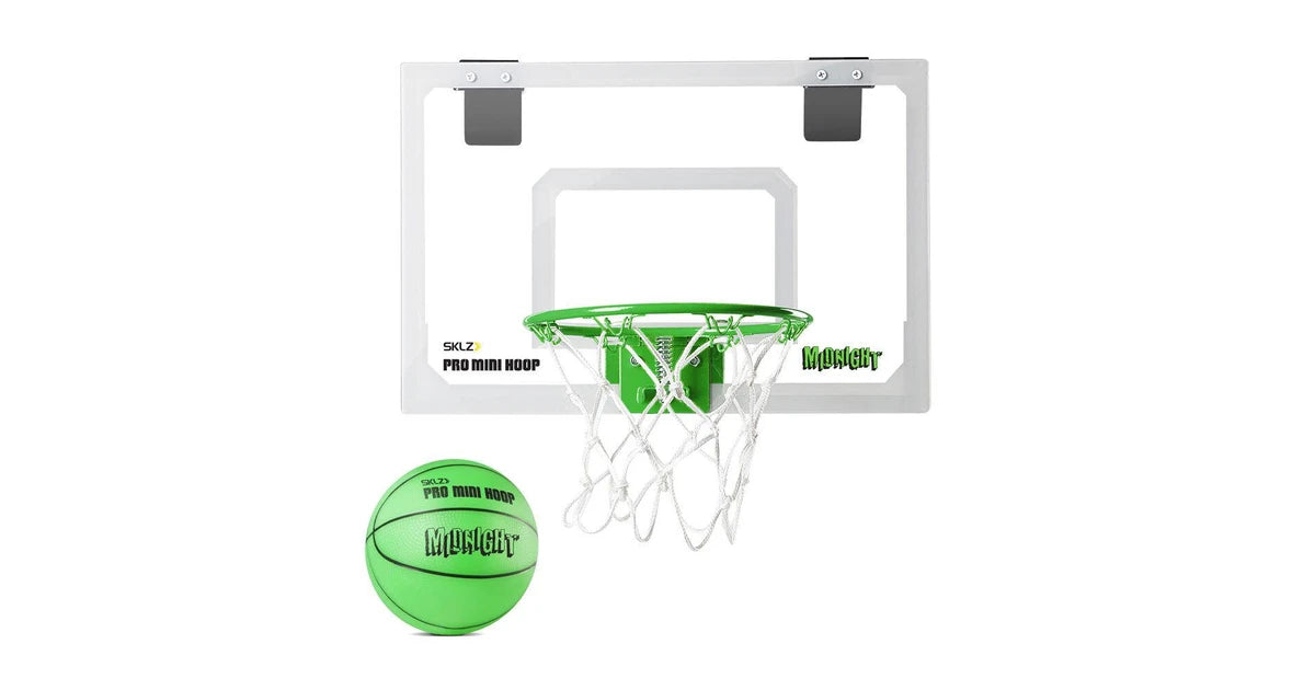 SKLZ Pro Mini Hoop Midnight Glow In The Dark Hoop &amp; Ball