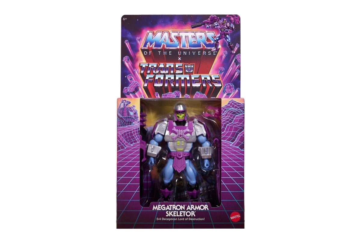 Masters of the Universe X Transformers - Megatron Armor Skeletor Origins 5.5" Action Figure