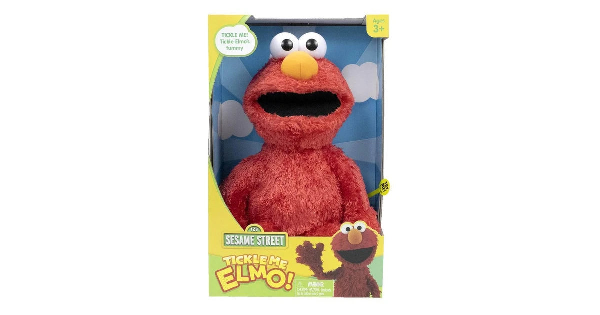 Tickle Me Elmo 2 x AA batteries included