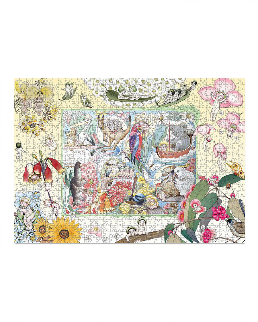 Journey Of Something May Gibbs Limited Edition Patchwork 1000pc Puzzle