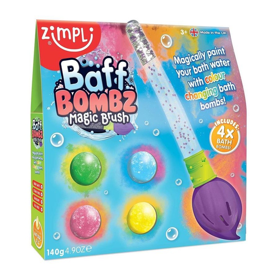 Zimpli Kids Baff Bombz Magic Brush