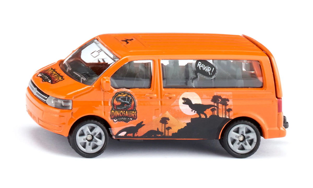 Siku 1070 VW Multivan Dinosaurs World Orange Van